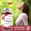Ashwagandha Gummies 1200mg - 60 Delicious Natural Raspberry Flavour Gummy