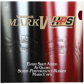 Yasaka Mark V HPS Table Tennis Rubber (Max, Black)