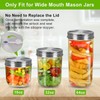 Samshow Fermentation Kit-4 Glass Fermentation Weights,4 Fermenting Lids,4 airlocks,4 Silicone