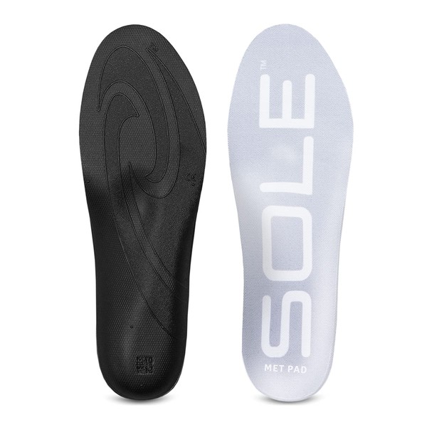 SOLE Active Thin with Metatarsal Pads Plantar Fasciitis Insoles, Men & Women - Arch Support Inserts for Foot Health and Heel Pain Relief, Orthotic Shoe Inserts Men & Women