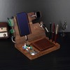 Gifts for Men - Walnut Wood Phone Docking Station -