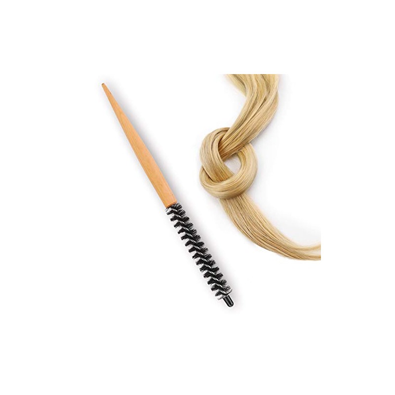 Peine Rodillo Pequeño, Cepillo Redondo Para Rizar Cabello Fino Flequillo