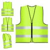 High Visibility Vests Set of 4 - Car Safety Vests