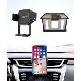 Masergogo Car Phone Holder for 2015-2024 Nissan Murano Auto Accessories Navigation Bracket Interior Decoration Mobile Cell Phone Mount, 360° Rotation