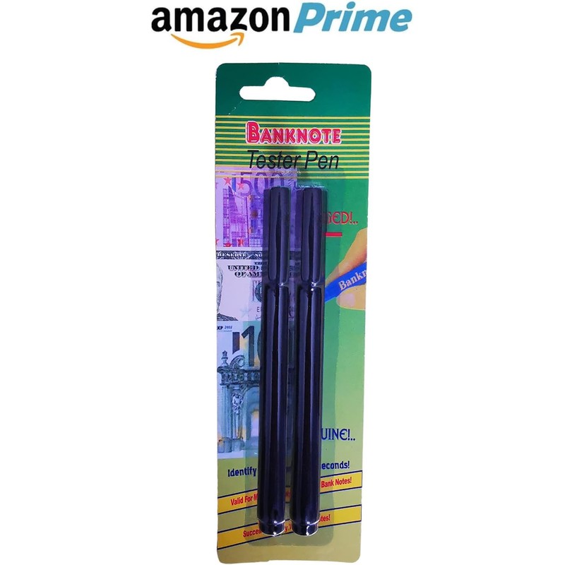 Générique Pack of 2 Fake Euro Banknote Pens - Counterfeit