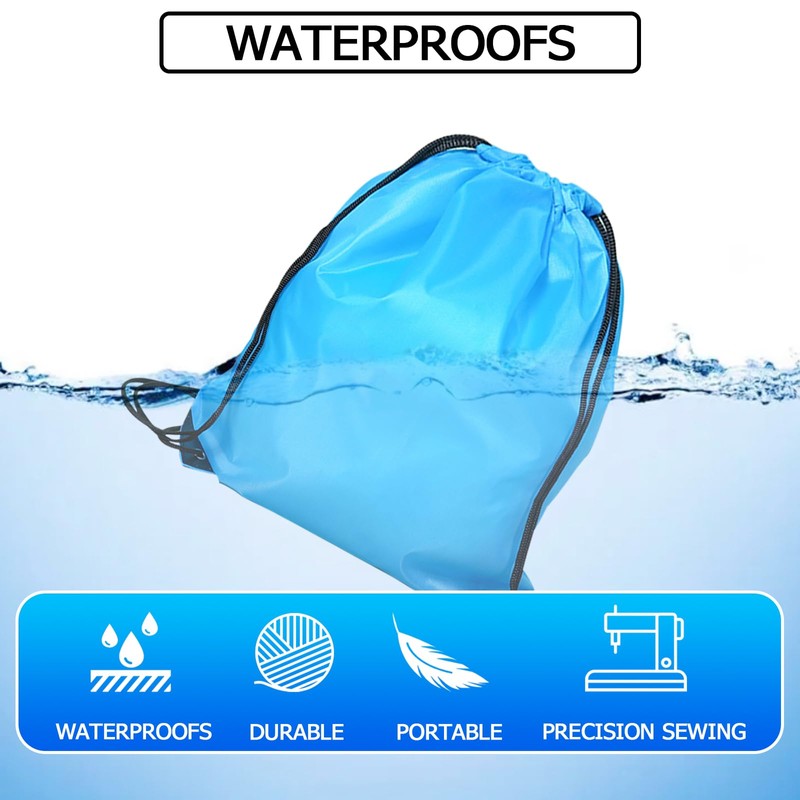 INVODA Drawstring Backpack Bulk String Backpack Drawstring Bags Sport Gym