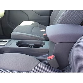 Auto Console Covers- Fits The Nissan Frontier 2015-2021 Center Console Armrest Cover Waterproof Neoprene Fabric (Gray)