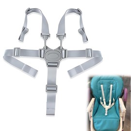 High Chair Safety Belts, 5 Point Safety Belt, High Chair Seat Belt, Multifunctional Child Safety Belt, High Chair Belt for High Chair/Pram/Pushchair, Buggy