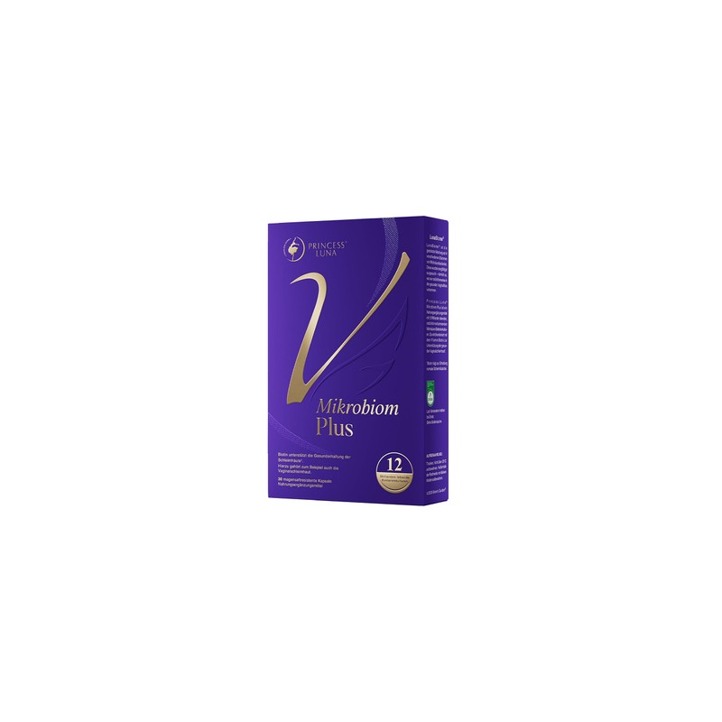 Princess Luna Microbiom Plus, for Women, 12 Billion Live Lactic