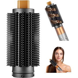 Cepillo Circular Mejorado para Dyson Airwrap | Accesorio de Estilizado Compatible con Modelos HS01 HS05 HS08, para Alisar, Secar, Rizar y Añadir Volumen al Cabello (oro)