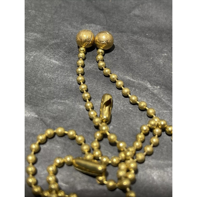 2 PCS Vintage Solid Brass 1/4” Ball with 8inch Brass