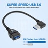 UCEC USB 3.0 Extension Cable Short SuperSpeed USB Cable Extender