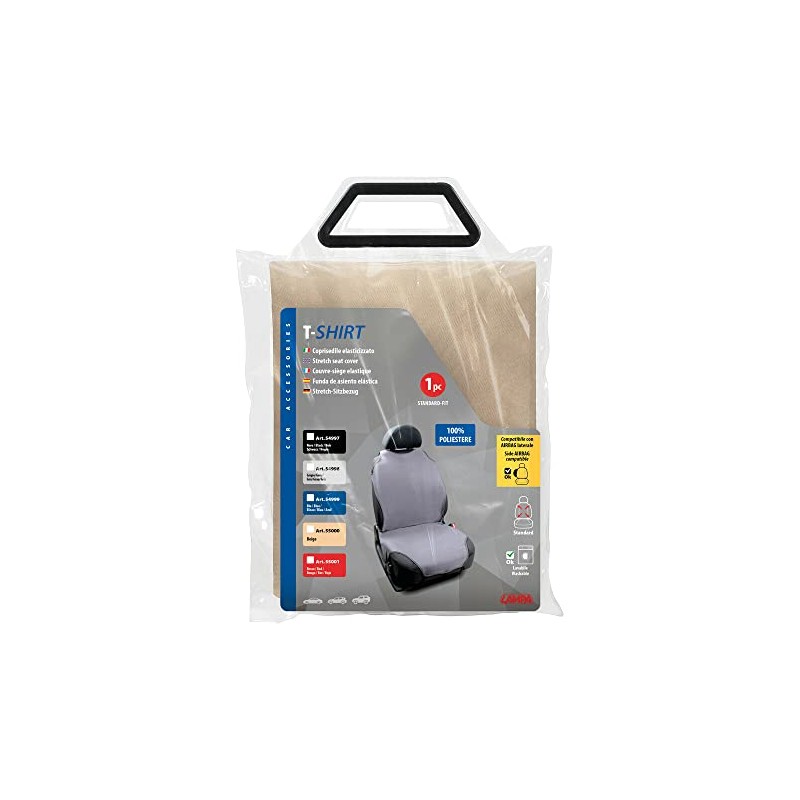 LAMPA 55000 Vordersitzbezug aus Polyester, Beige