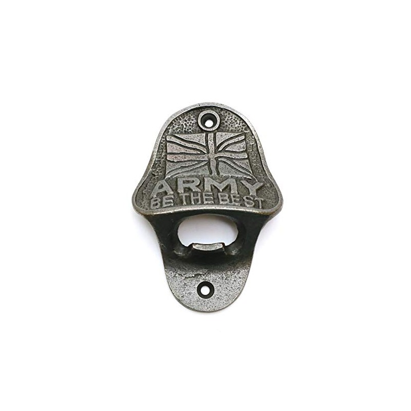 Army Be The Best Wall Mounted Bottle Opener (Approx 110mm