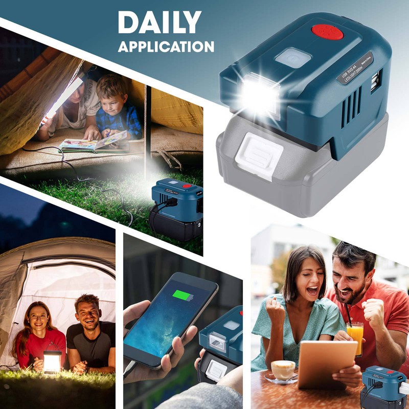 Power Tool Lithium Battery Inverter Generator Portable Power Source Dual