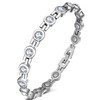 Jeracol Women's Magnetic Bracelet with Zirconia - Elegant Magnetic Bracelet