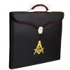 Masonic Regalia Black File Case For WM/MM Apron with Hard
