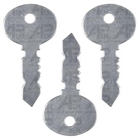 APUK 3x Lucas Type Ignition Key Replacement for Fordson Dexta Ferguson TE20 TEA20 TED20 Tractor
