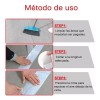Cinta Impermeable Tapa Goteras 20cm X 10mts Plateado Lisa
