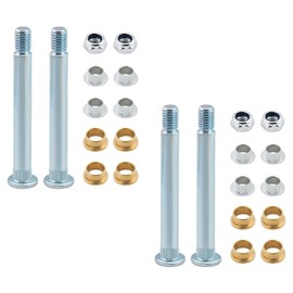 LLPTA Door Hinge Pin and Bushing Repair Kit Compatible With 1994-2004 Mustang 1988-2002 Continental 1982-2011 Town Car 2003-2005 Aviator & Multiple Models Replaces 703-270 38438(4 pins 2 Door)