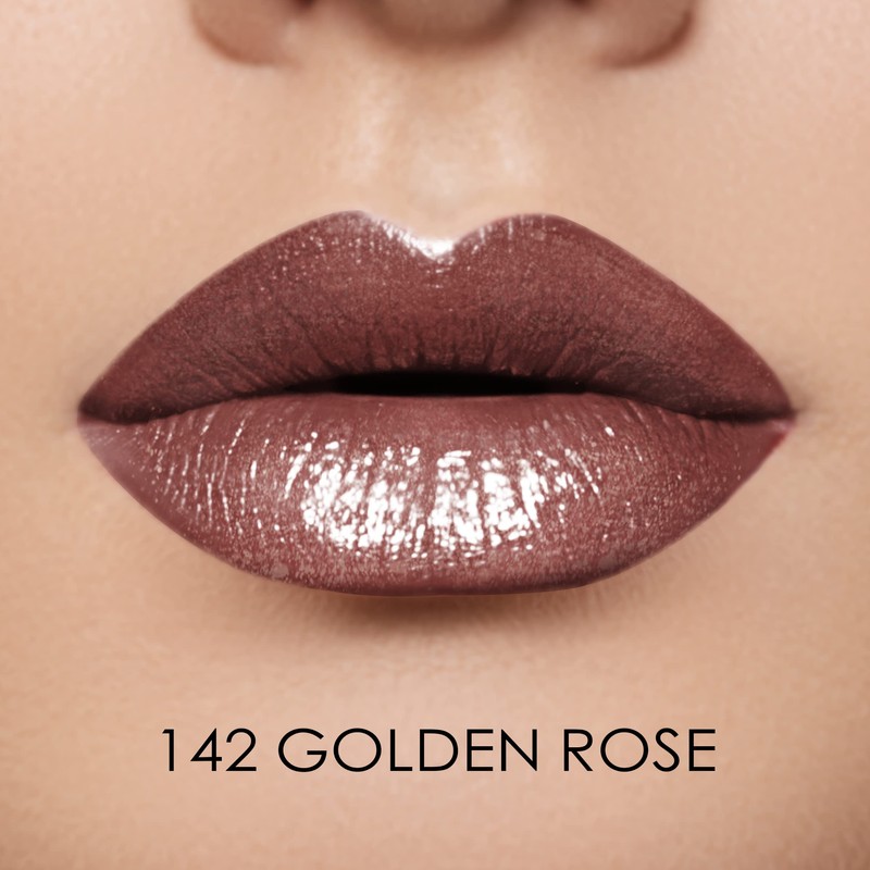 GA-DE True Color Satin Lipstick-142 Golden Rose 4.2g