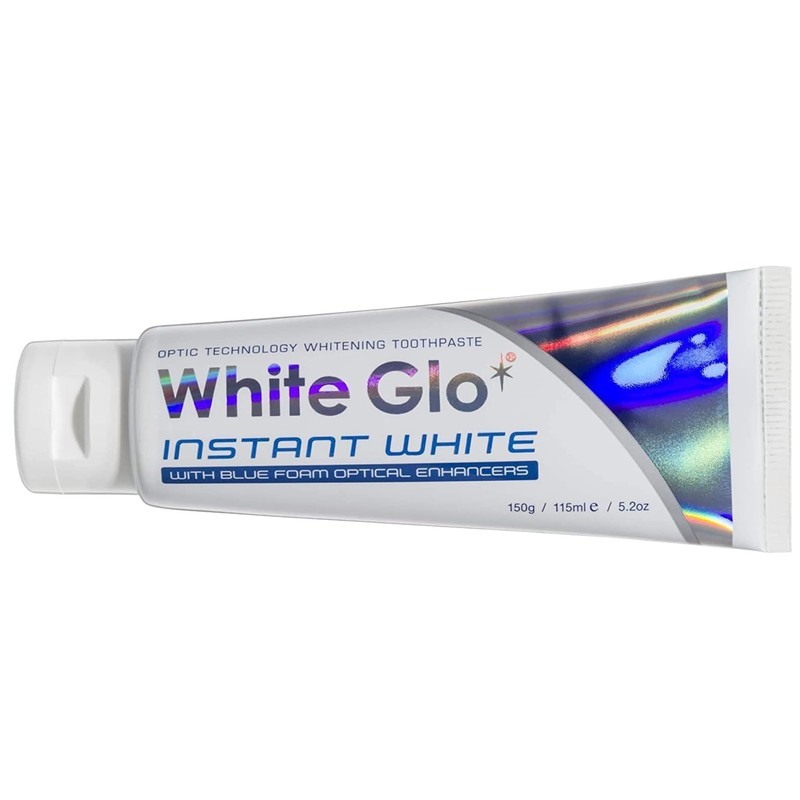 3 x White Glo Instant White Optic Technology Whitening Toothpaste