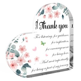 Inspirational Gifts Acrylic Nurse Teacher Employee Volunteer Appreciation Gifts Thank You Gift for Teacher Nurse Sister Friend Appreciation Gift for Coworkers