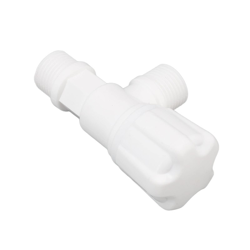 2 Pieces Plastic 3 Way Diverter Valve, G1/2 Male Thread