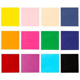 Exquiss 4800 Pcs Tissue Paper Squares 1.2 Inch for Christmas Ornament Craft Scrunch Christmas Tree Craft Winter DIY Crafts and Tissue Paper Wreath Craft for Kids' DIY Activities