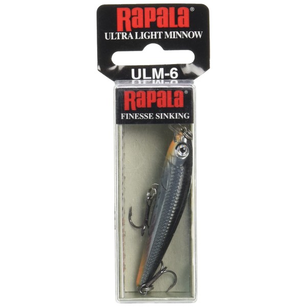 Rapala Unisex-Adult Ultra Light Minnow Angelköder mit Spezieller Tauchschaufel-Süßwasser Spinnköder-Lauftiefe