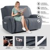 Timeles Extra Wide Recliner Loveseat Cover Oversized Reclining Couch Covers