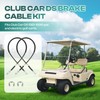Drive-up Club Car DS Brake Cable Kit Driver and Passenger