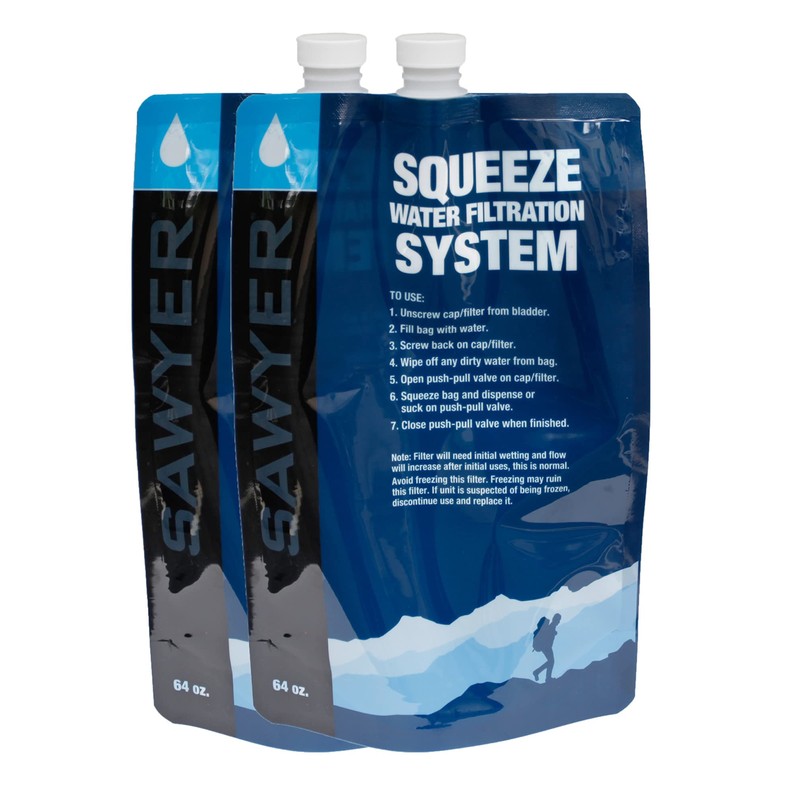 Sawyer Products Squeezable Replacement Pouches - Blue