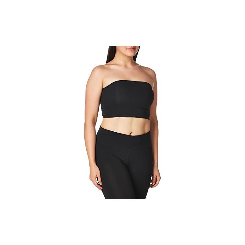 Champion Women's Everyday Tube Top, BLACK, X SMALL