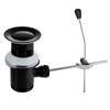 Hibbent Universal Drain Fitting, Pop-Up Valve for Sinks and Washbasins