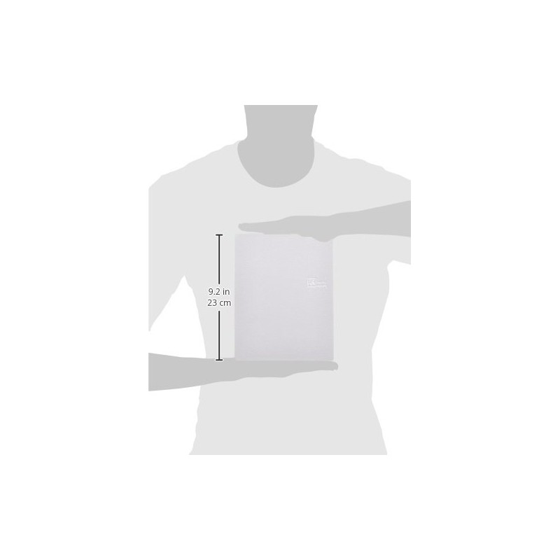 Nakabayashi TCPK-KG-160-PW Pocket Album, 2 Tiers, 160 Pockets, Plain White