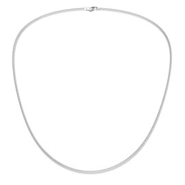 Agalea | Cadena de plata ley 925 eslabón tipo barbada de 45 cm