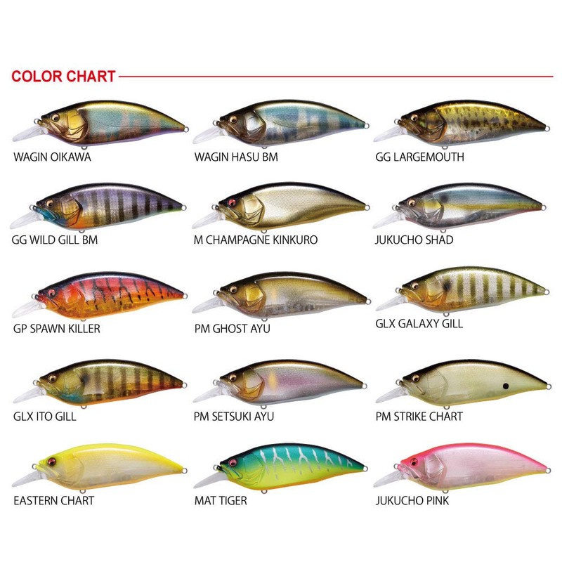 Megabass Big-M Big M Lure, 1.5 ft (4.0 m), Champagne