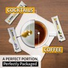 Single Serving Hazelnut Syrup Packets for Coffee and Cocktails -
