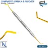 INSTUMAX® Dental Composite Kit 5Pcs - Golden Tip Titanium Spatula