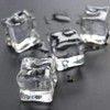 Anyumocz 50 Pcs 20mm Clear Fake Ice Acrylic Decorative Ice