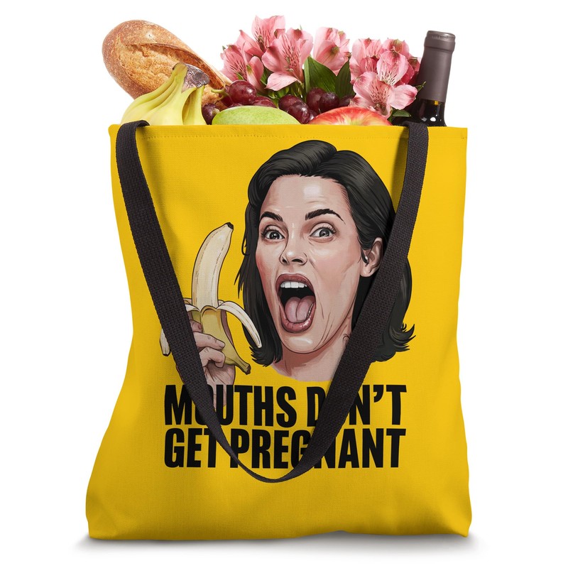 Münder Werden Nicht Schwanger Funny Meme Tote Bag