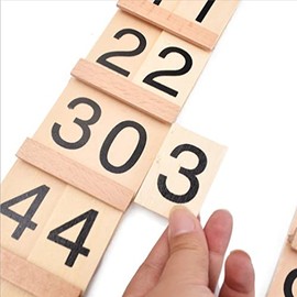 jojofuny Tablero Seguin Montessori Juguete De Barra De Cuentas De Color Ayudas para La Enseñanza De Matemáticas Material Montessori Primaria Matemátic