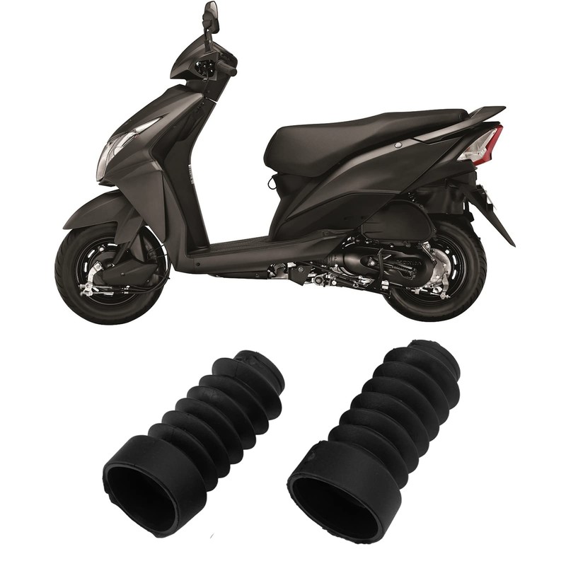 Front Fork Gaiter Protector 2 Pieces Motorcycle Shock Absorber Dust