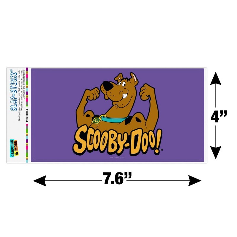 GRAPHICS & MORE Scooby-Doo Flex Automotive Car Window Locker Bumper