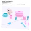 Operitacx 4 Sets Educational Vet Pretend Play Props Set Realistic