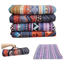 Picnic Design Large Mat [200x200cm] - Camping, Waterproof, Outdoor - 4 Designs Large Mat (Design 4)