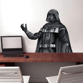 Darth Vader Vinyl Decal Sticker - Darth Vader Wall Mural Decal Removable Wall Decor Kids Room Nursery for Apartments and Dorm Rooms Sticker Wallpaper, n80