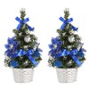 Mini Christmas Tree Artificial Small Xmas Tree Tabletop Desk Decorations