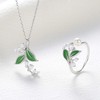 VIKI LYNN 925 Sterling Silver Flower Lily of the Valley